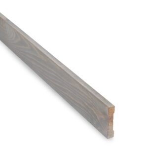 BEISET LISTVERK TIL STEINGRÅ BØRSTET PANEL